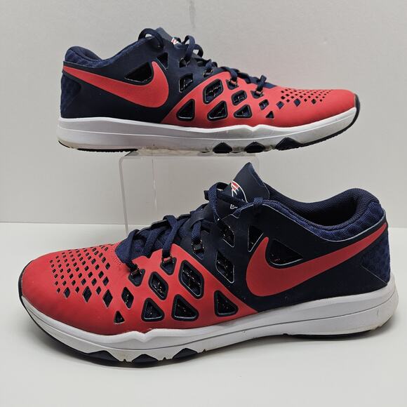 Nike Other - Nike Mens Train Speed 4 AMP NFL NE Patriots Shoes 11.5 Red Blue 848587-603